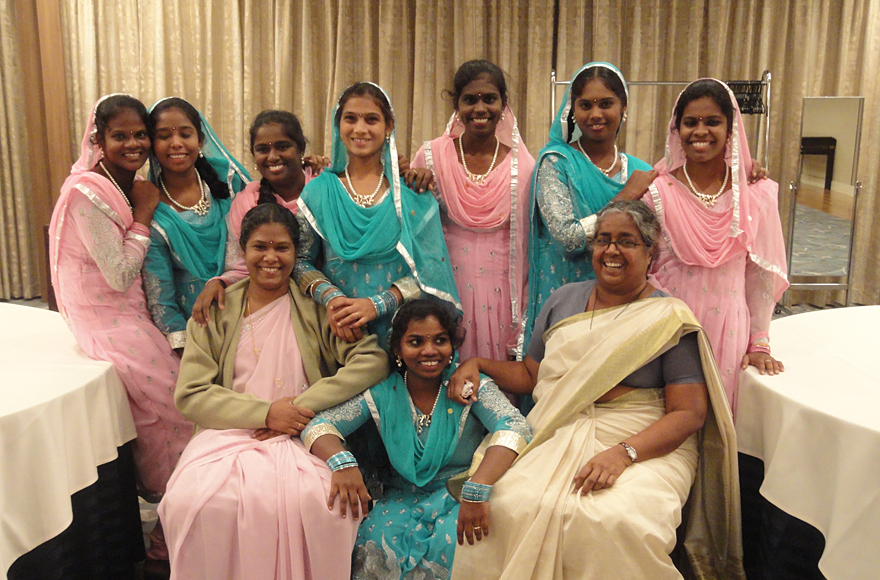 Sister Chandra with Sakthi