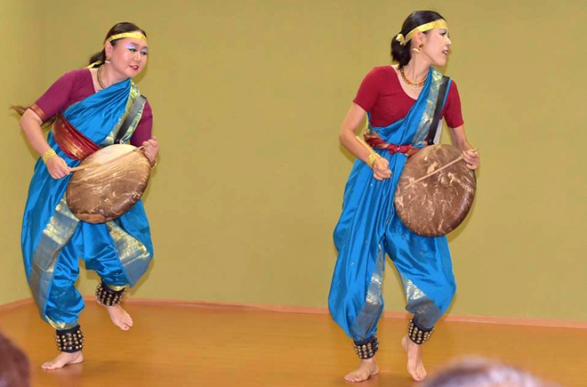 信濃観月苑の舞台パライアッタム