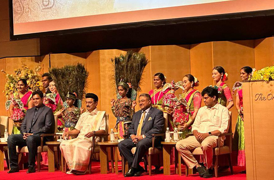 タミルナードゥ州首相来日記念公演